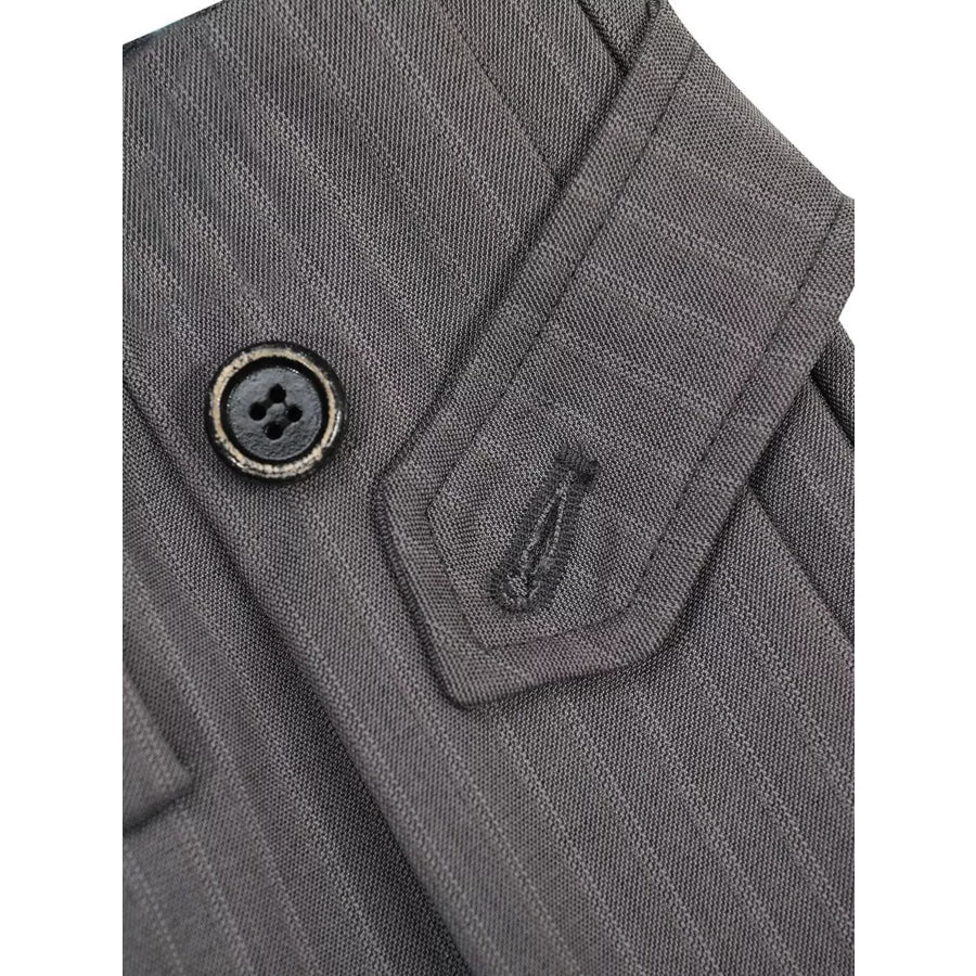 Men’s Striped Wide-Leg Pants Apparel and Accessories