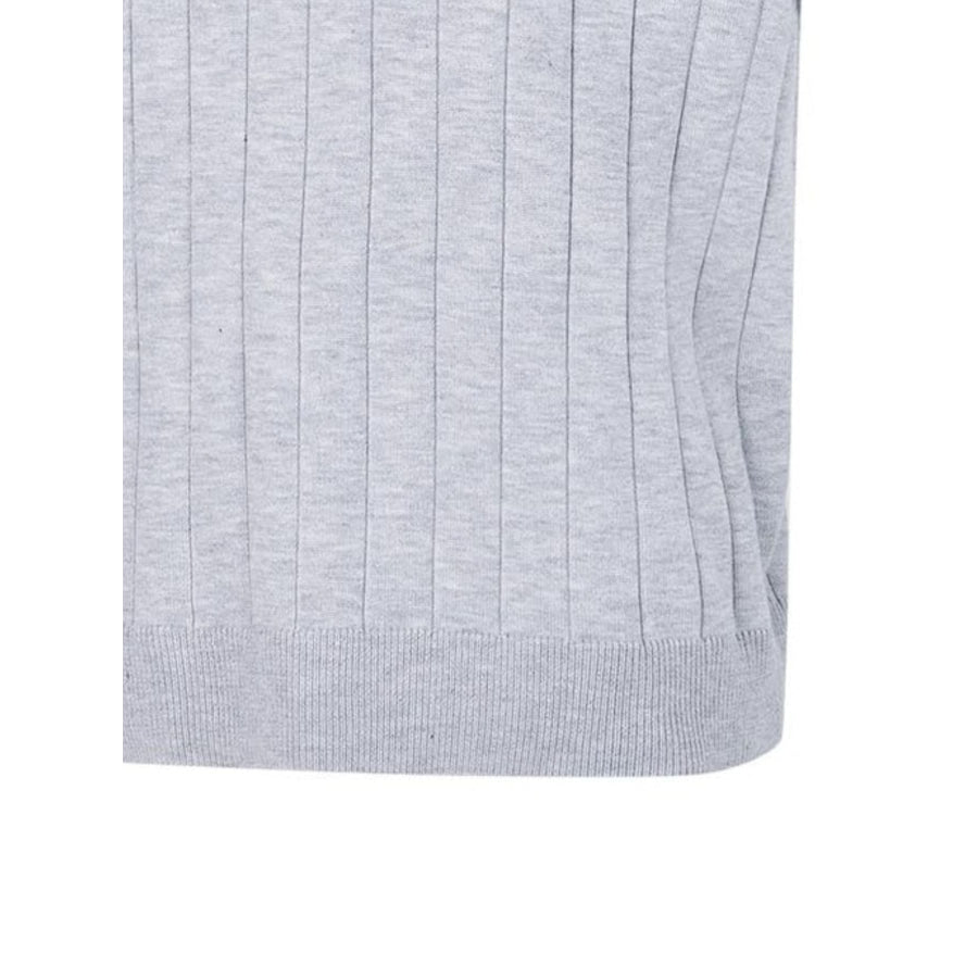 Men’s Textured Knit Polo Shirt Apparel and Accessories