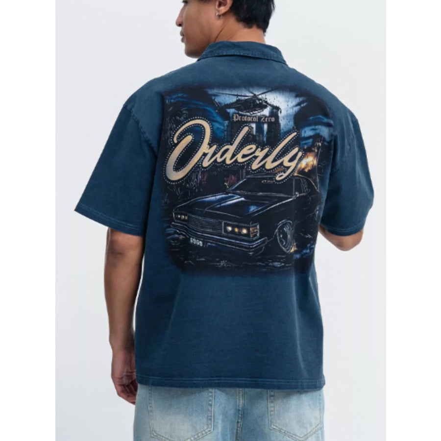 Men’s Vintage Washed Graphic T-Shirt Apparel and Accessories