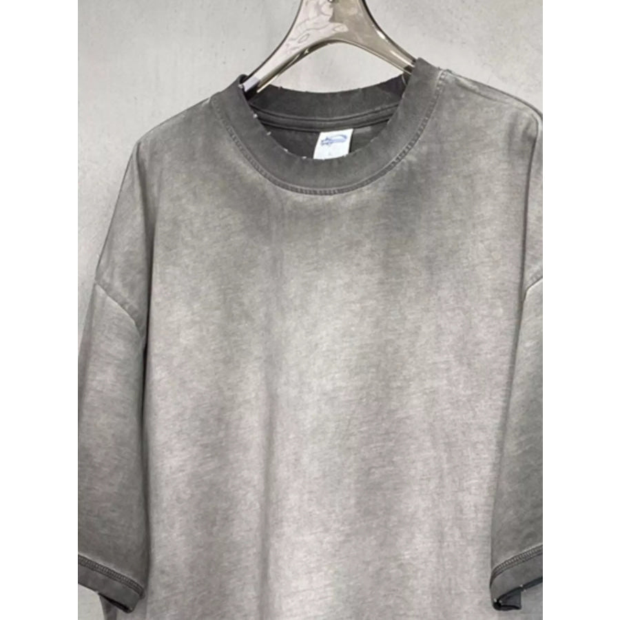 Men’s Vintage Washed Oversized T-Shirt Apparel and Accessories