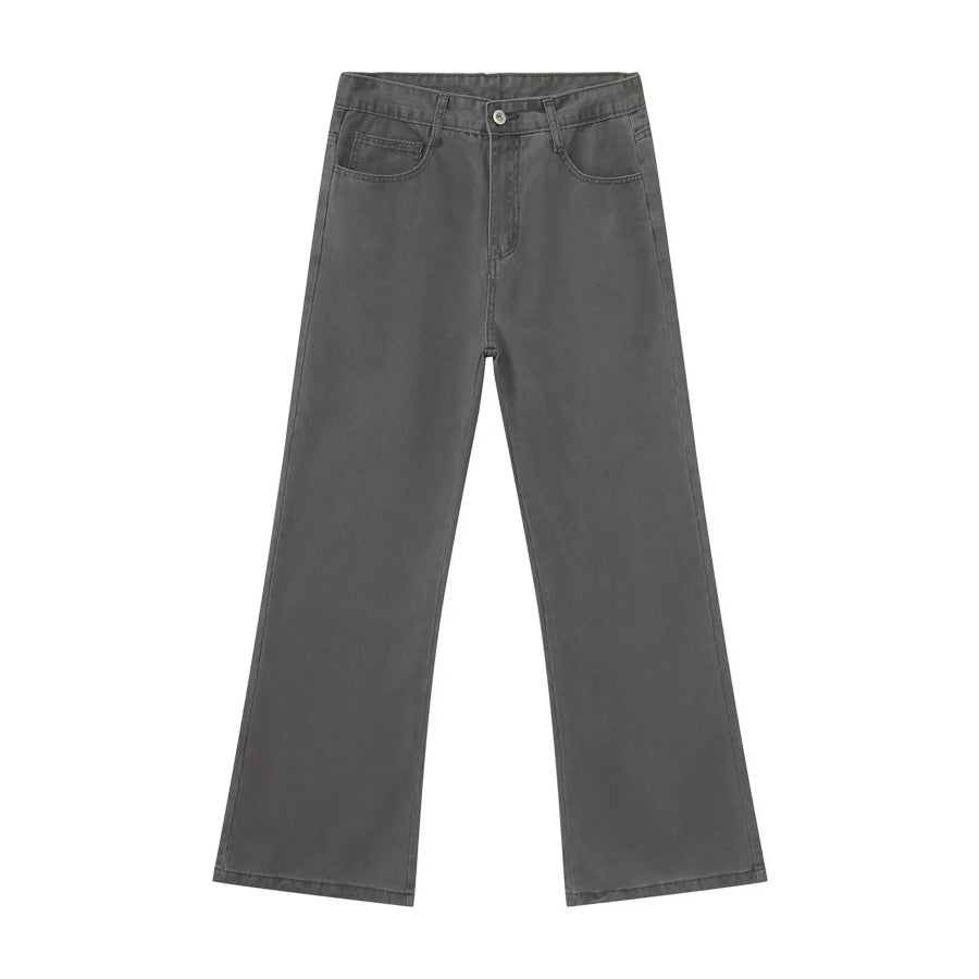 Men’s Washed Loose Fit Jeans Apparel and Accessories