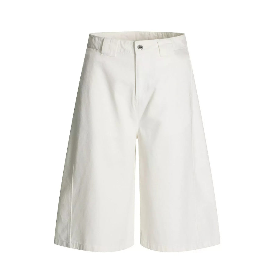 Men’s Wide-Leg Capris Ivory / S Apparel and Accessories