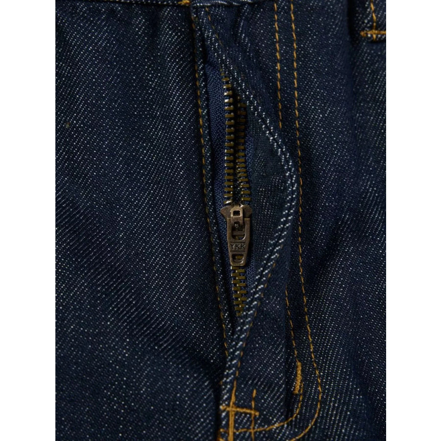 Men’s Wide-Leg Cargo Jeans Apparel and Accessories