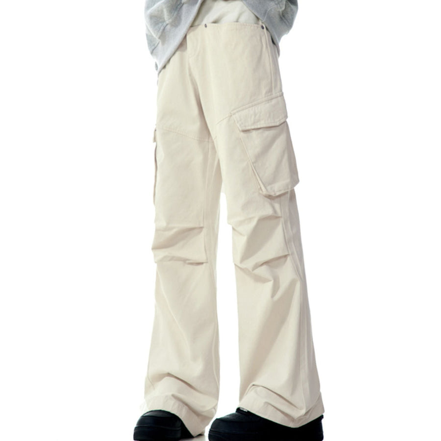 Men’s Wide Leg Cargo Pants Apparel and Accessories