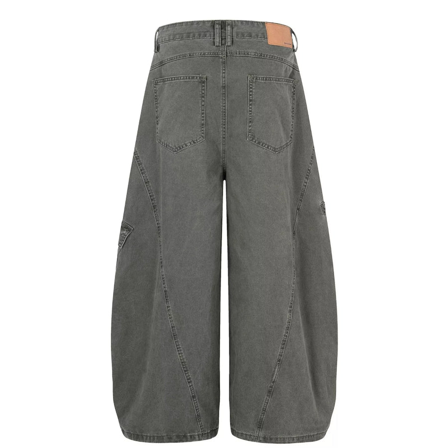Men’s Wide Leg Cargo Pants Apparel and Accessories