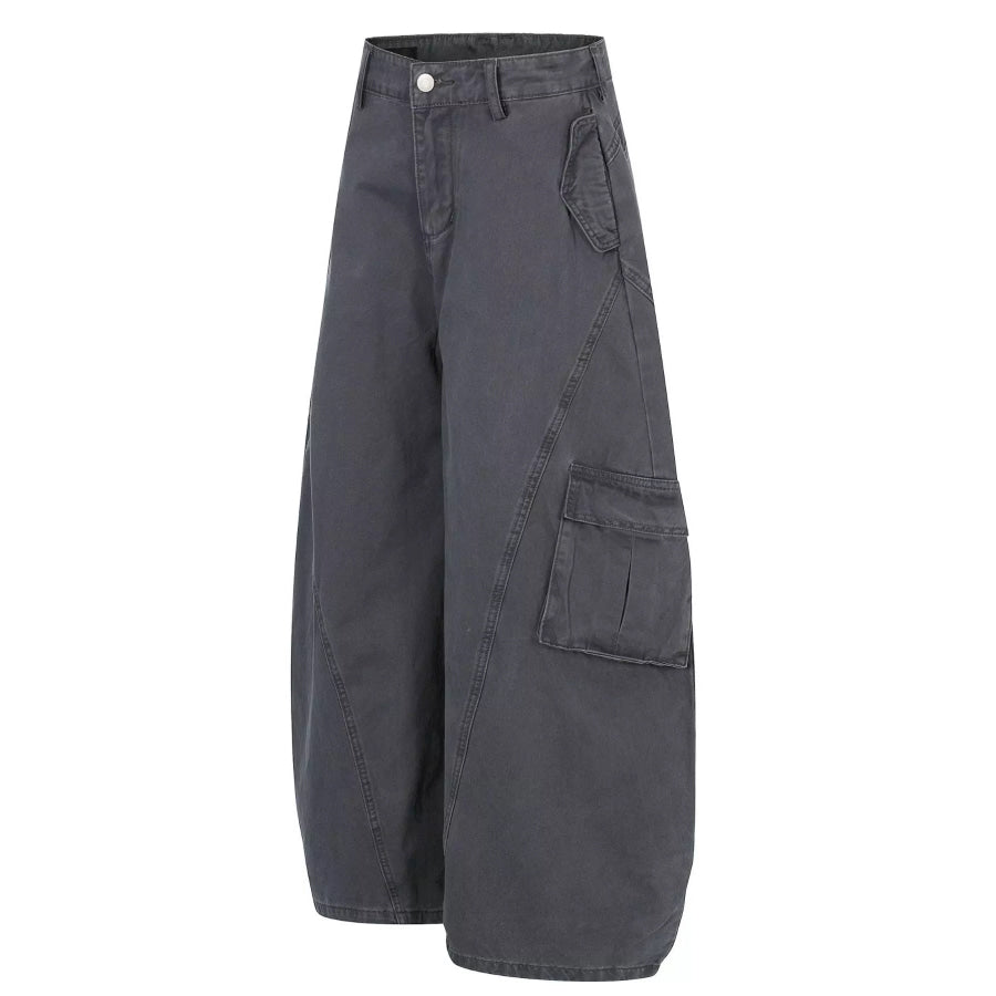 Men’s Wide Leg Cargo Pants Apparel and Accessories