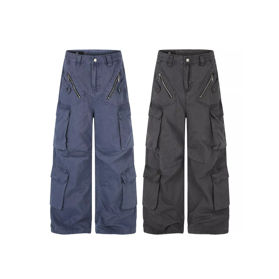Men’s Wide Leg Cargo Pants Apparel and Accessories