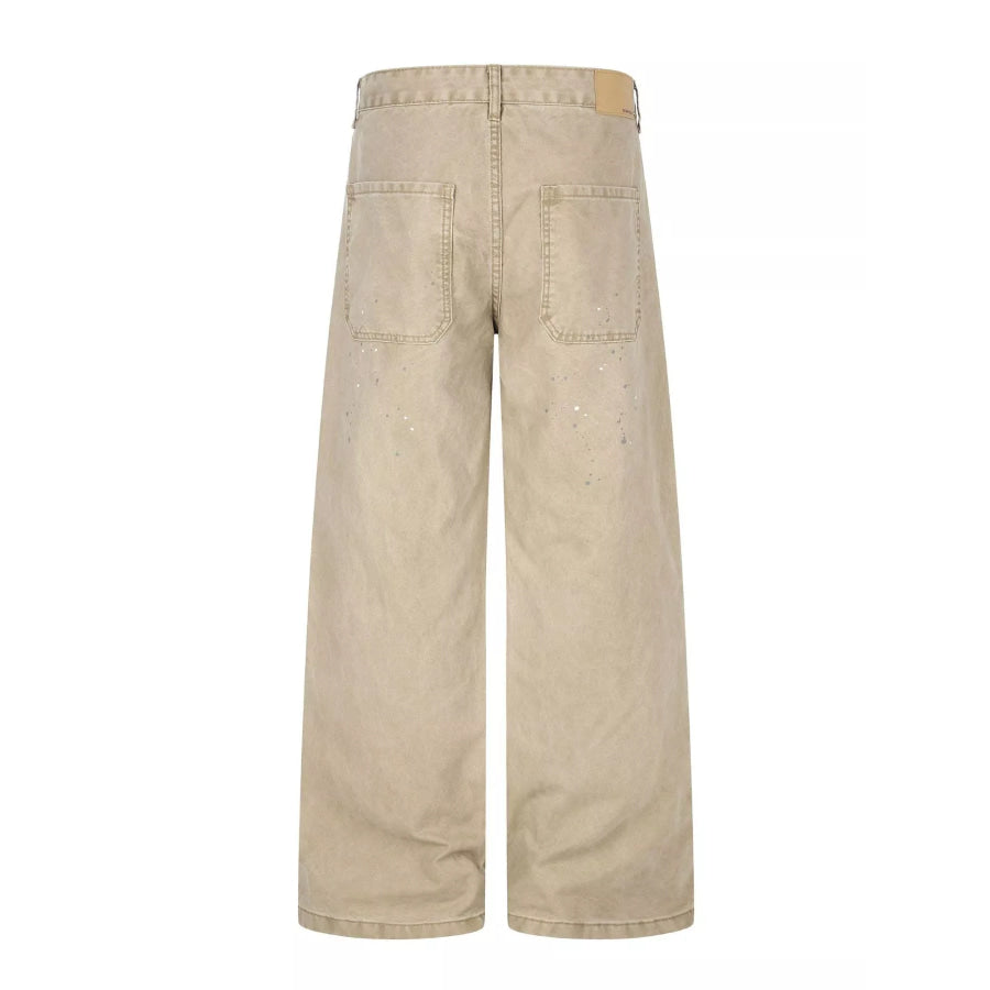 Men’s Wide-Leg Cargo Pants Apparel and Accessories