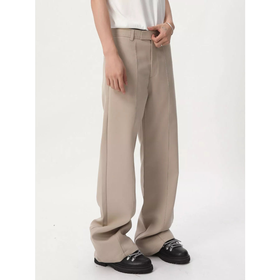 Men’s Wide Leg Casual Pants Apparel and Accessories