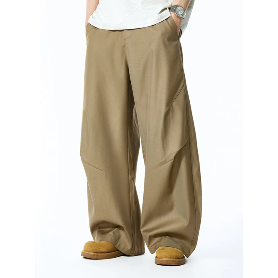 Men’s Wide Leg Casual Pants Apparel and Accessories