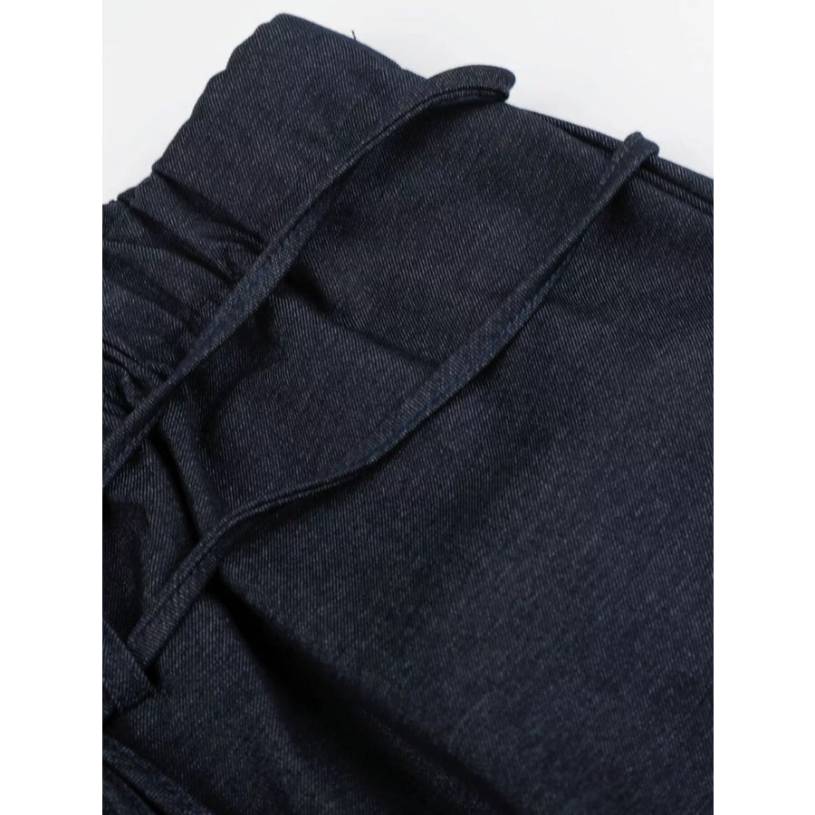 Men’s Wide-Leg Casual Pants Apparel and Accessories