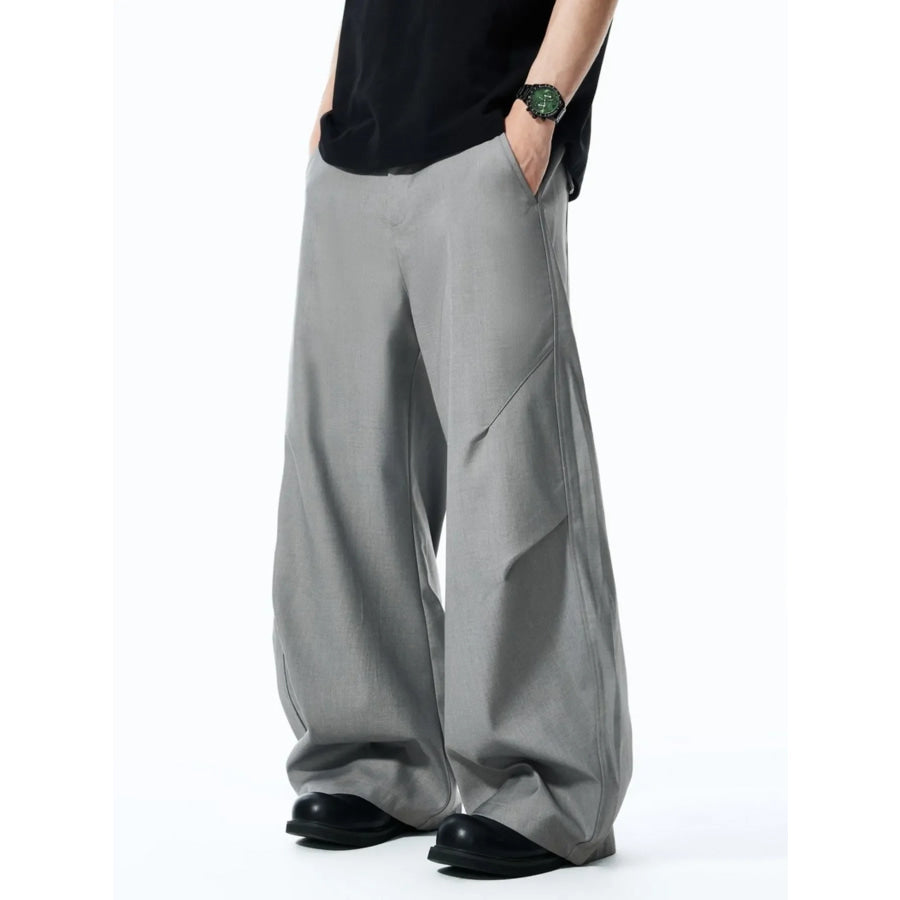 Men’s Wide Leg Casual Pants Apparel and Accessories