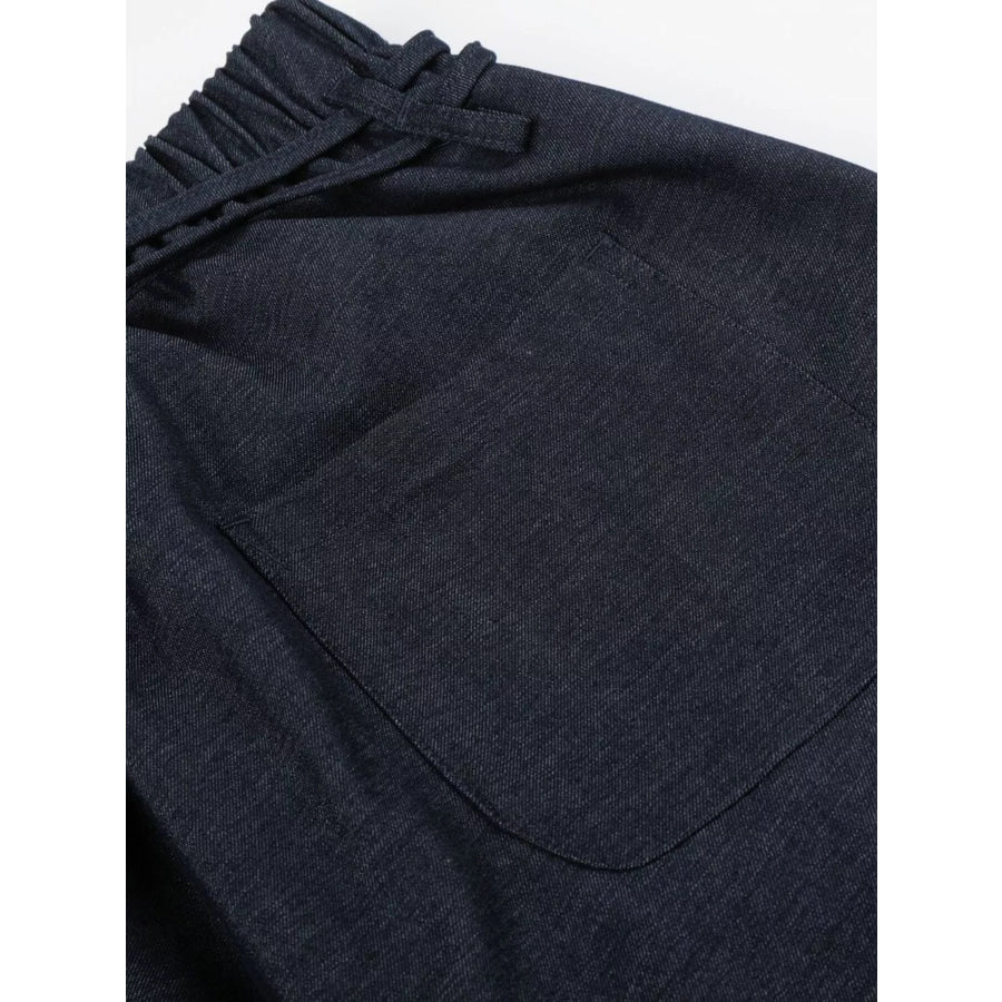 Men’s Wide-Leg Casual Pants Apparel and Accessories