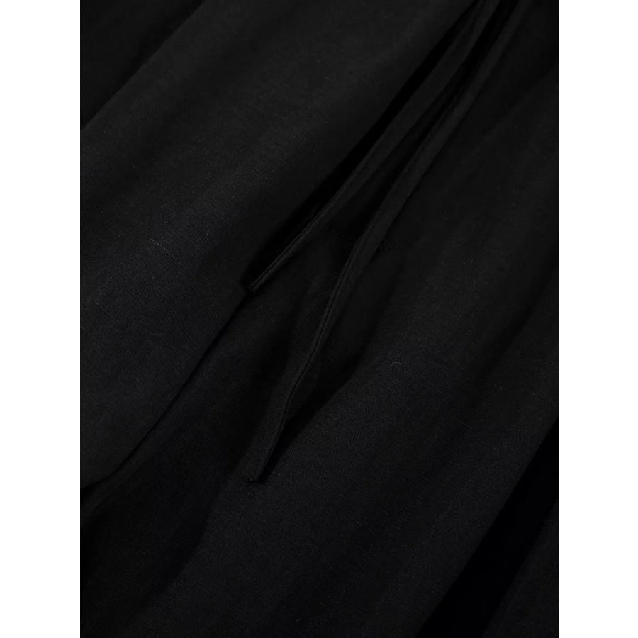 Men’s Wide-Leg Drawstring Pants Apparel and Accessories