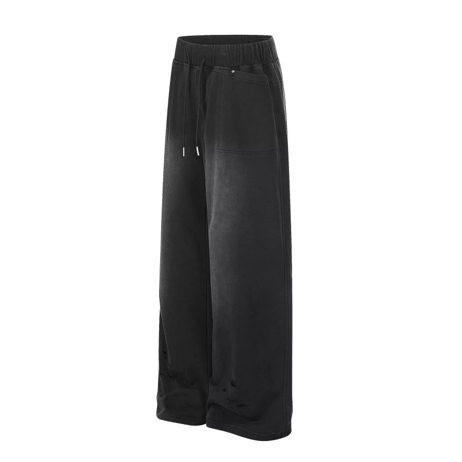 Men’s Wide Leg Drawstring Pants Apparel and Accessories