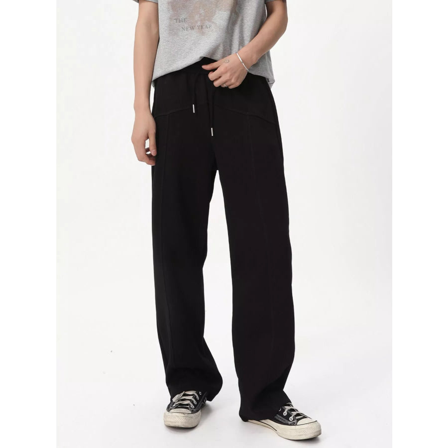 Men’s Wide Leg Drawstring Pants