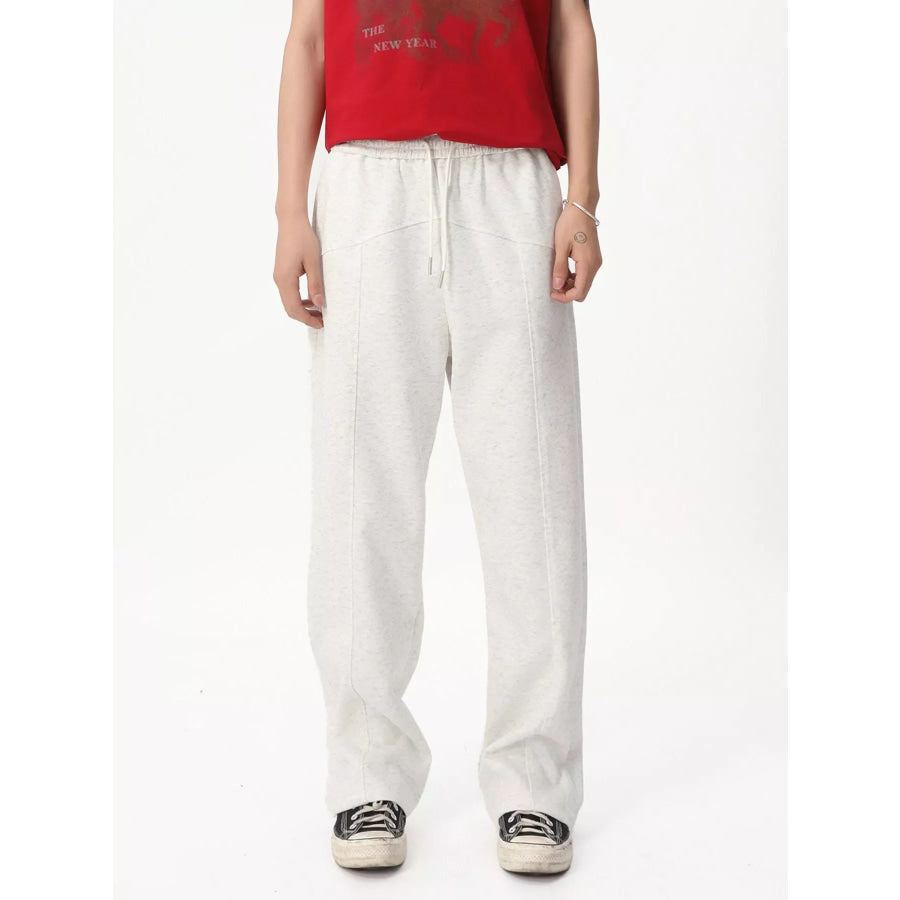 Men’s Wide Leg Drawstring Pants