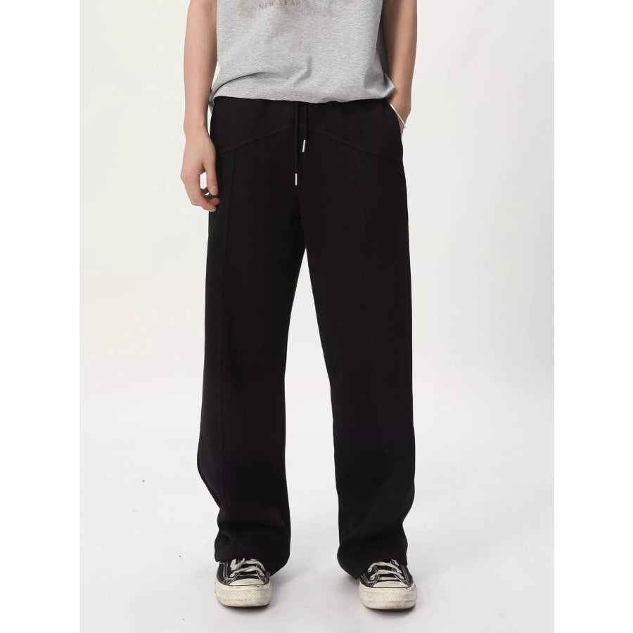 Men’s Wide Leg Drawstring Pants