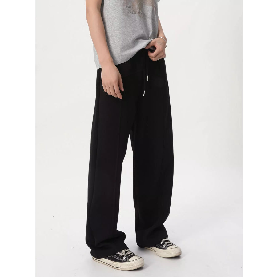 Men’s Wide Leg Drawstring Pants