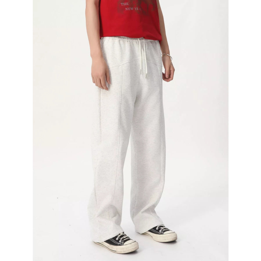 Men’s Wide Leg Drawstring Pants