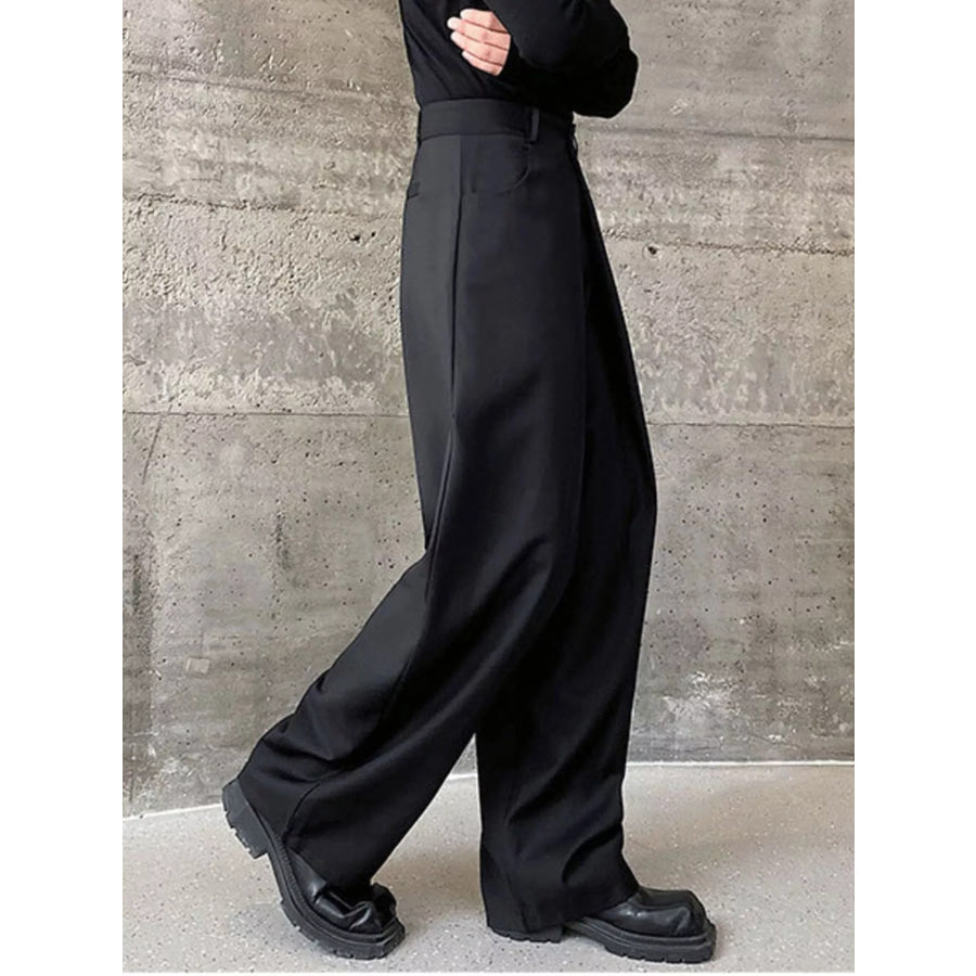 Men’s Wide Leg Dress Pants Apparel and Accessories