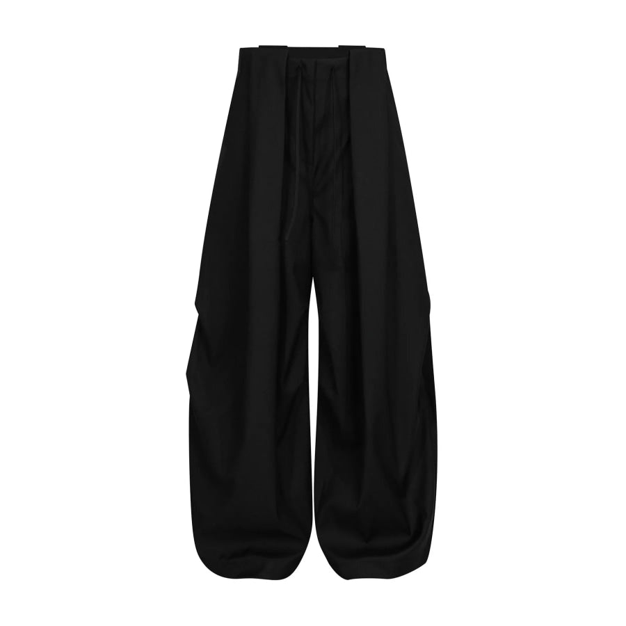 Men’s Wide Leg Dress Pants Black / S Apparel and Accessories