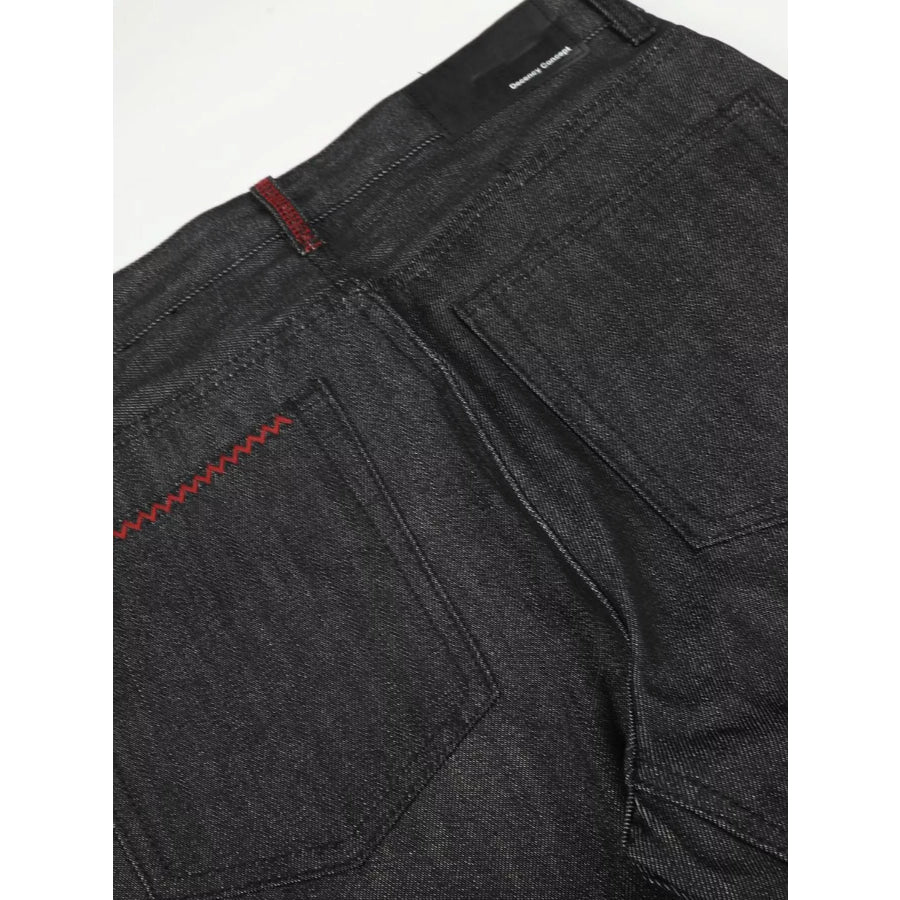 Men’s Wide-Leg Flare Jeans Apparel and Accessories