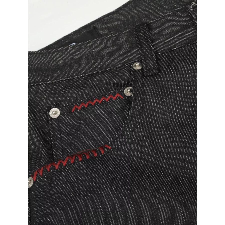 Men’s Wide-Leg Flare Jeans Apparel and Accessories