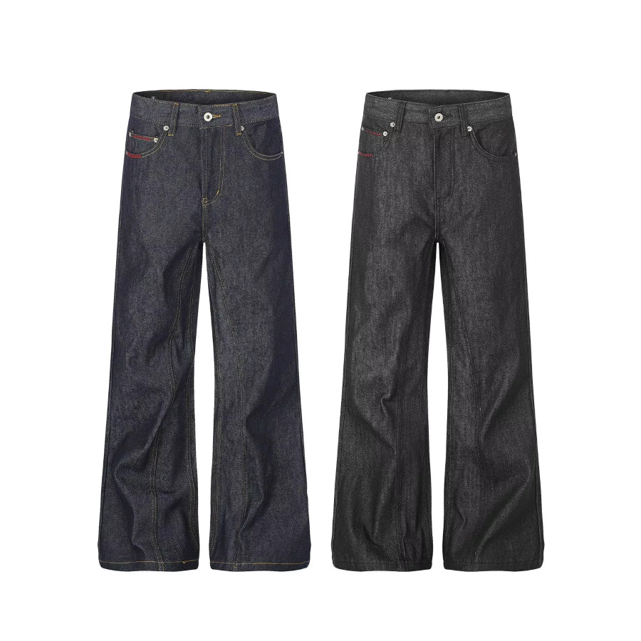 Men’s Wide-Leg Flare Jeans Apparel and Accessories