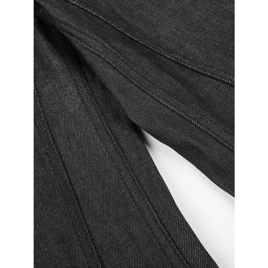 Men’s Wide-Leg Flare Jeans Apparel and Accessories
