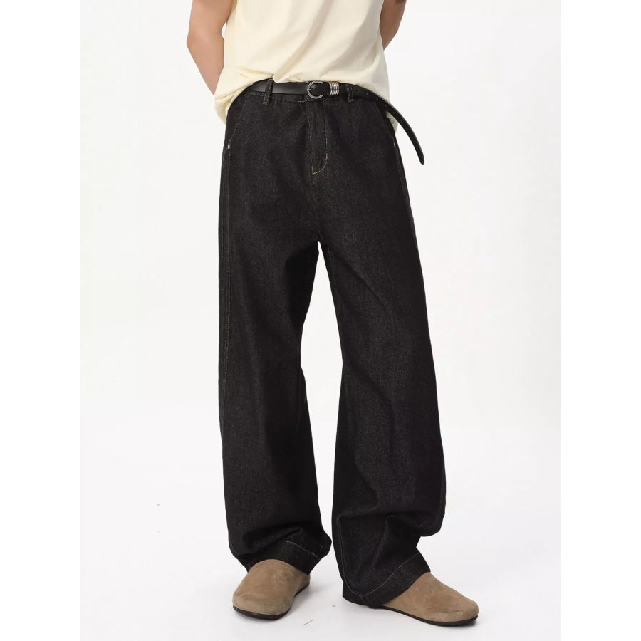 Men’s Wide-Leg Jeans Apparel and Accessories
