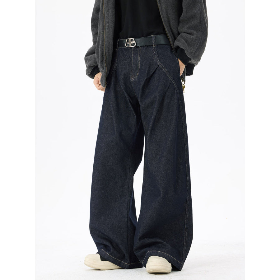 Men’s Wide Leg Jeans Apparel and Accessories