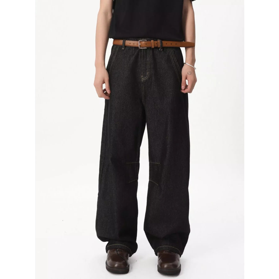 Men’s Wide-Leg Jeans Apparel and Accessories