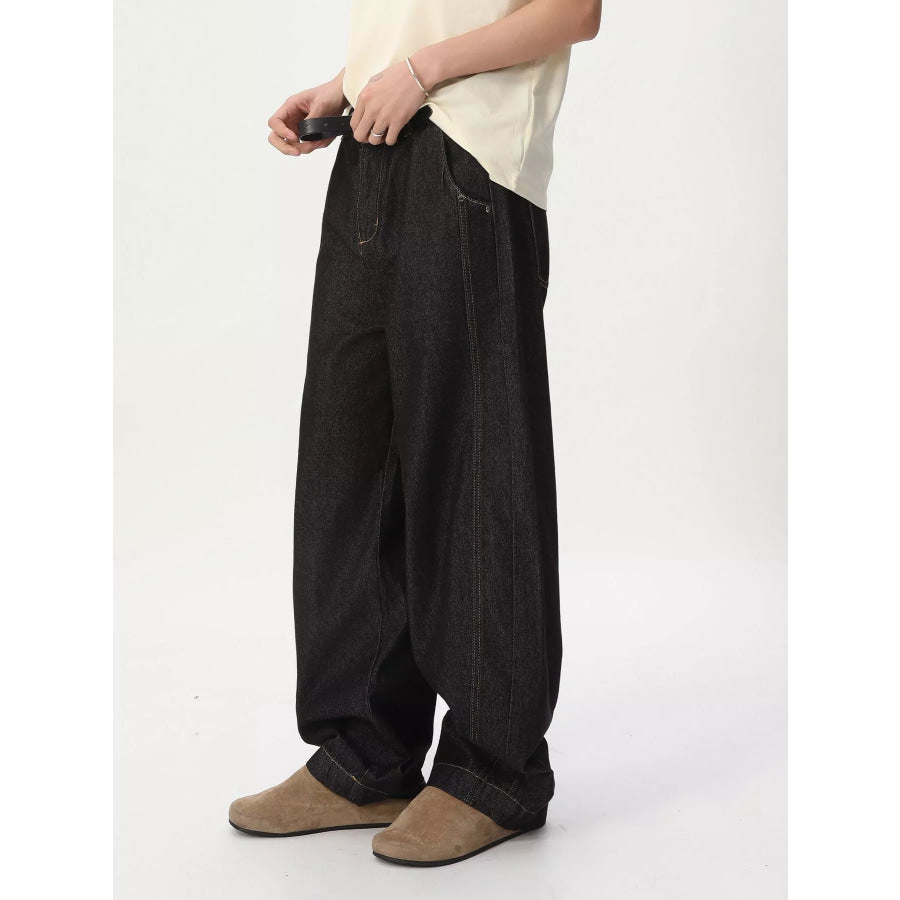 Men’s Wide-Leg Jeans Apparel and Accessories