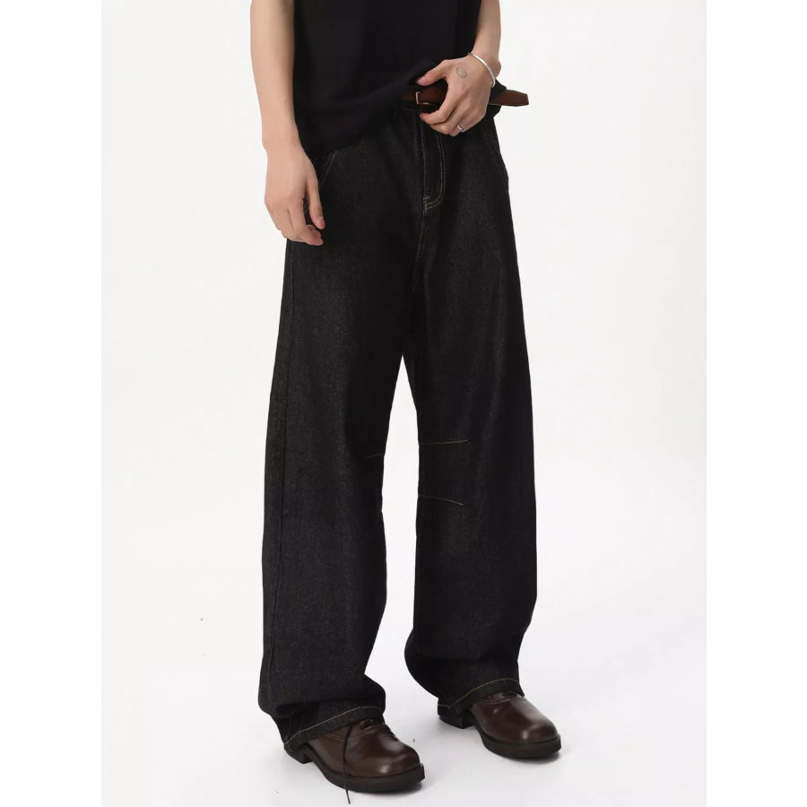 Men’s Wide-Leg Jeans Apparel and Accessories