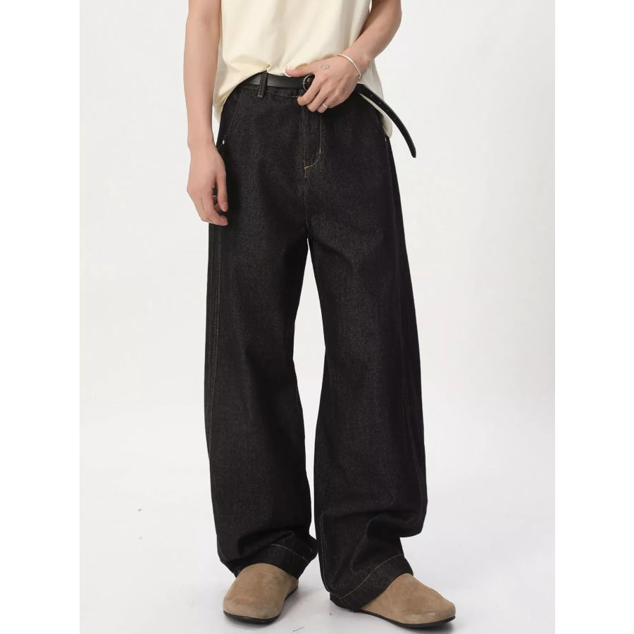 Men’s Wide-Leg Jeans Apparel and Accessories