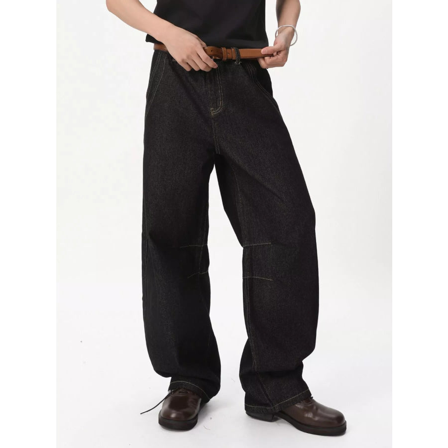 Men’s Wide-Leg Jeans Apparel and Accessories