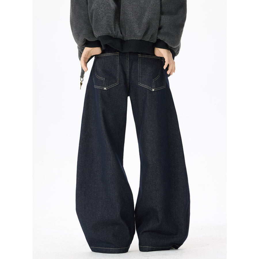 Men’s Wide Leg Jeans Apparel and Accessories