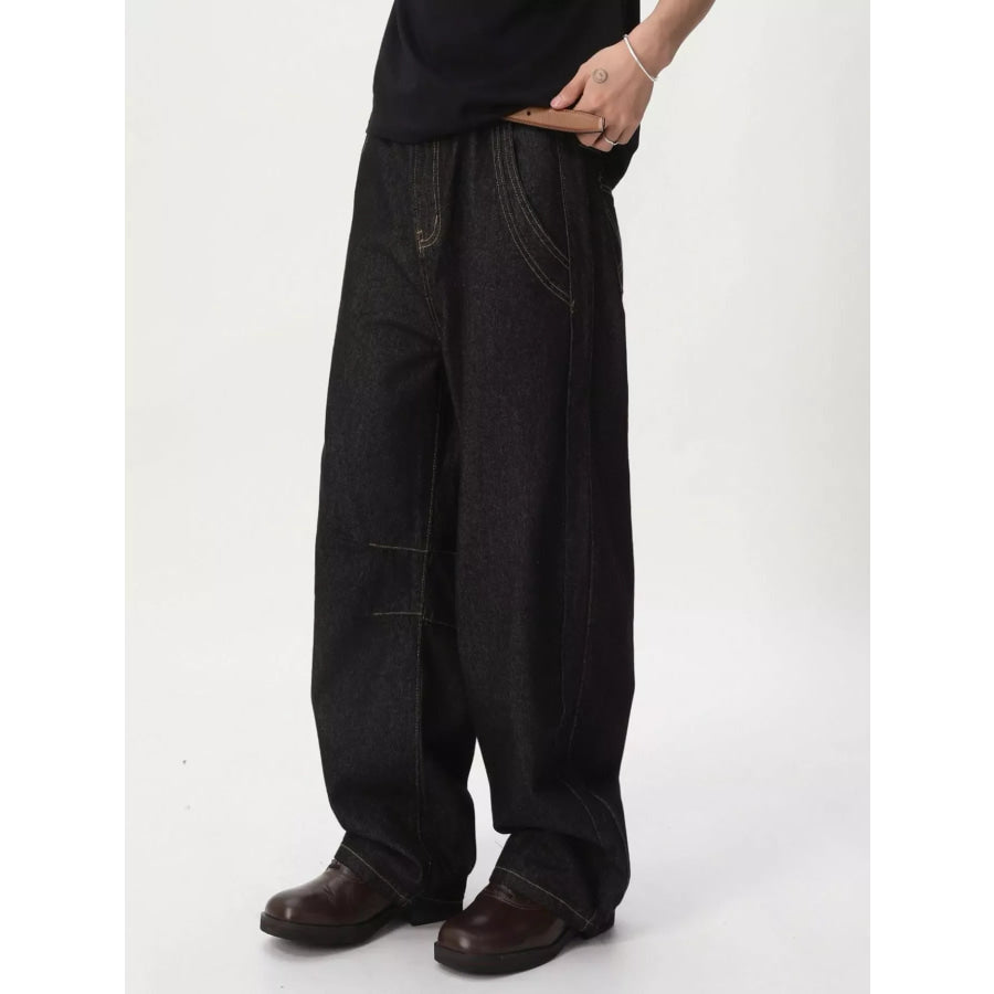 Men’s Wide-Leg Jeans Apparel and Accessories