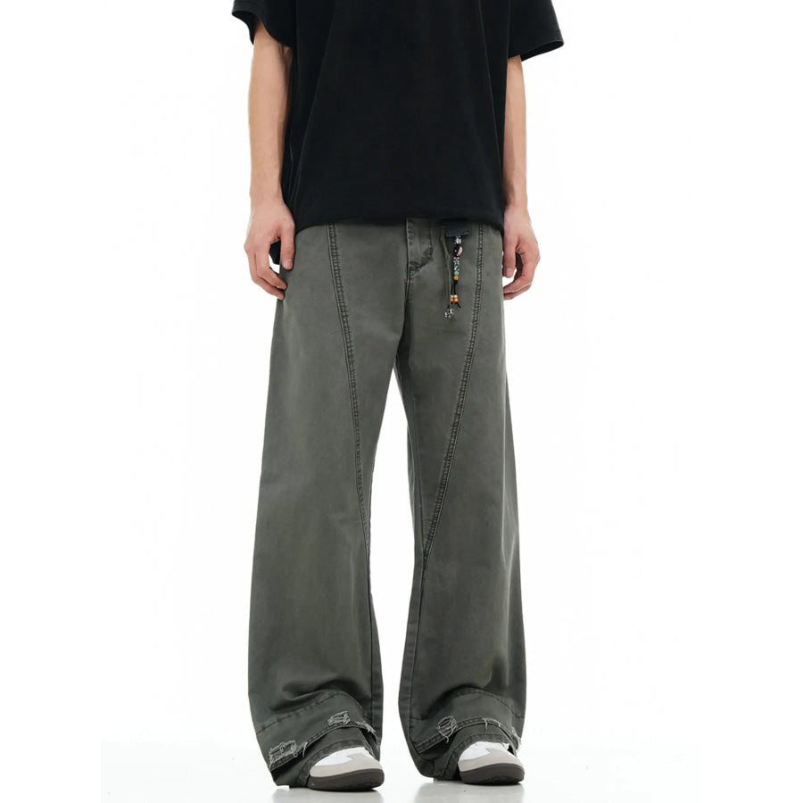 Men’s Wide Leg Jeans Apparel and Accessories