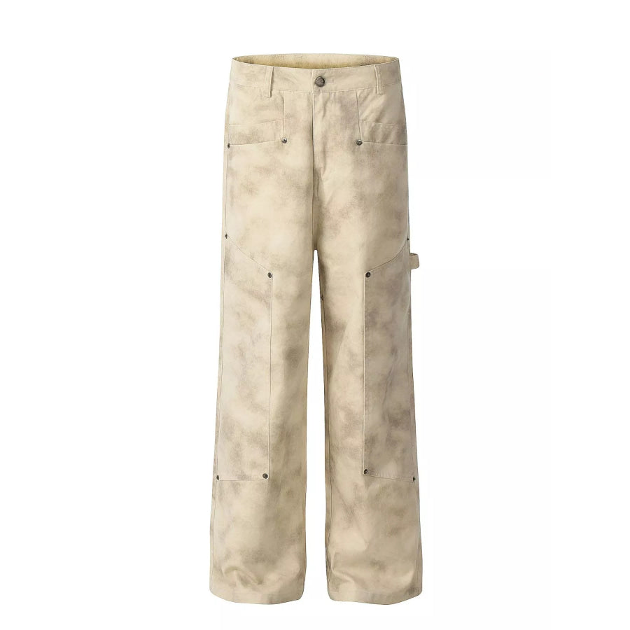 Men’s Wide Leg Pants Camouflage / S Apparel and Accessories