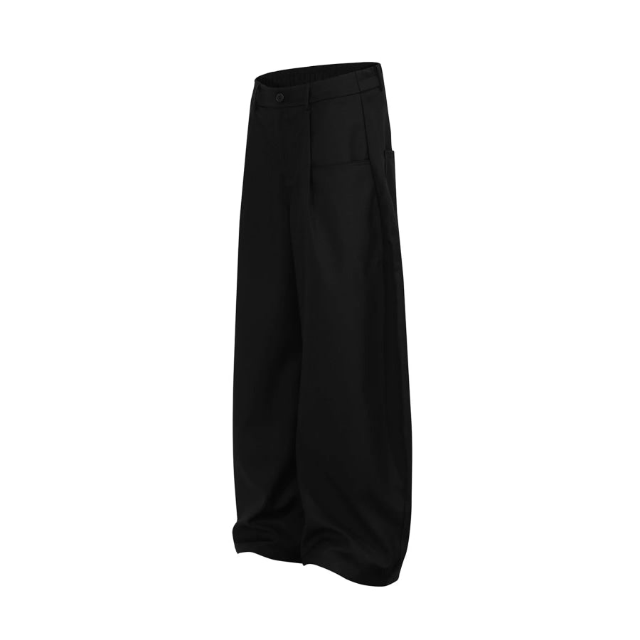 Men’s Wide Leg Pants with Pleated Front Apparel and Accessories