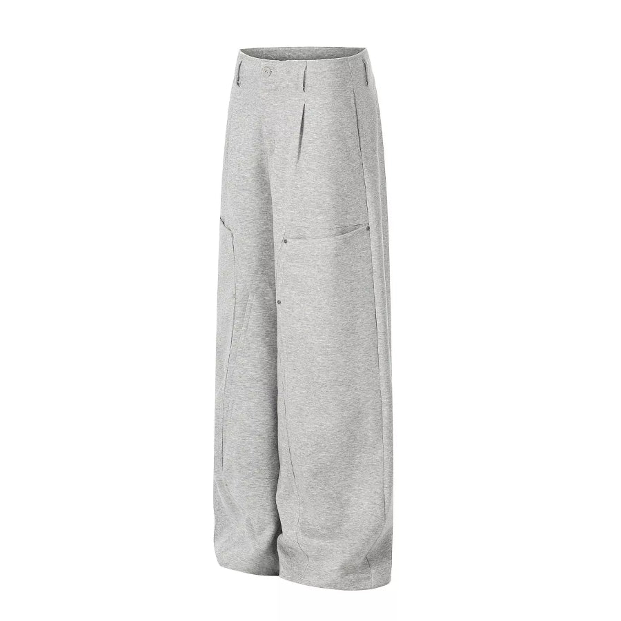 Men’s Wide Leg Pants with Pockets Apparel and Accessories
