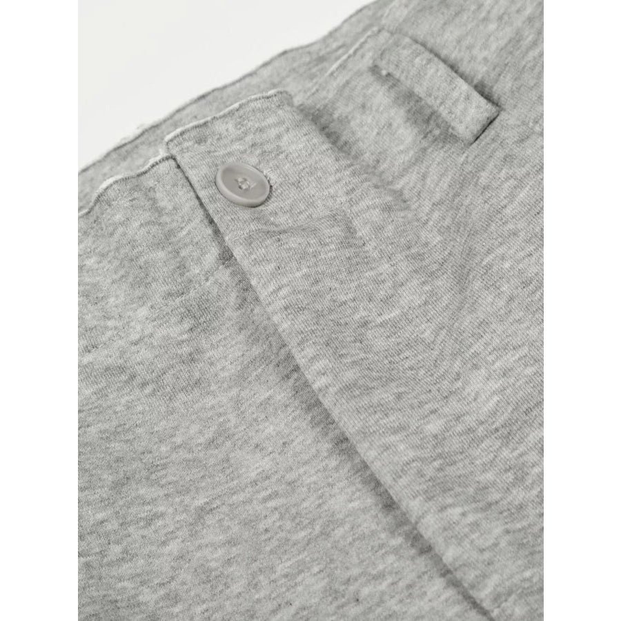 Men’s Wide Leg Pants with Pockets Apparel and Accessories