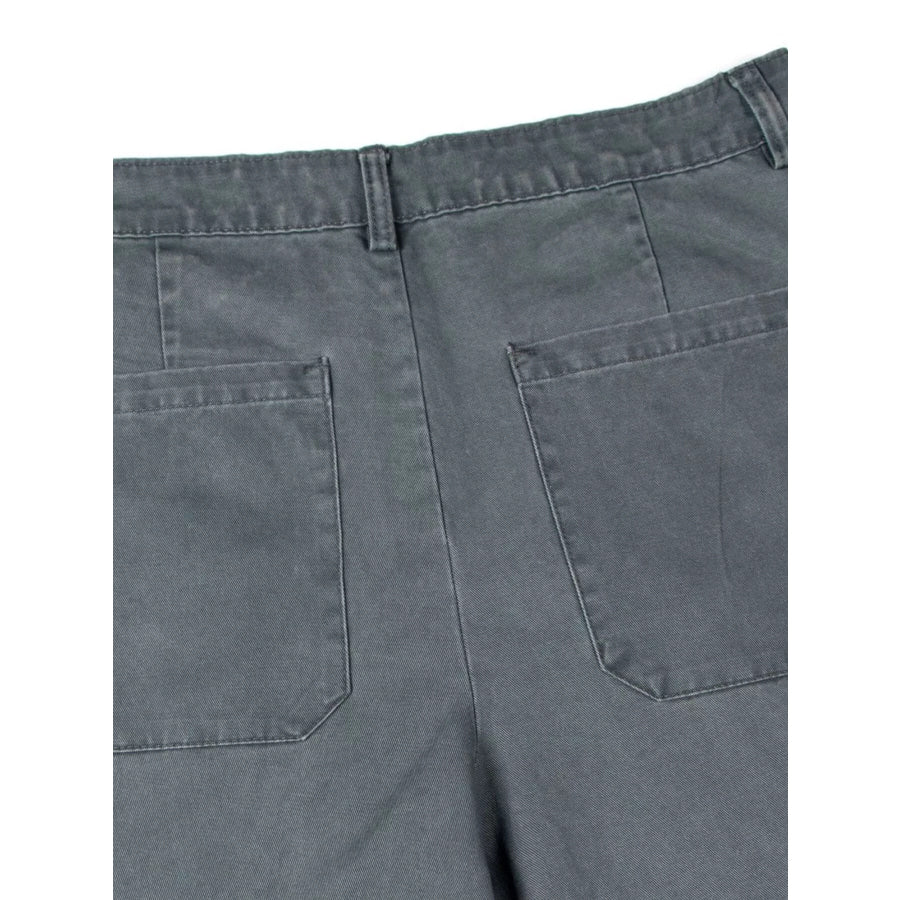 Men’s Wide Leg Pleated Pants Apparel and Accessories
