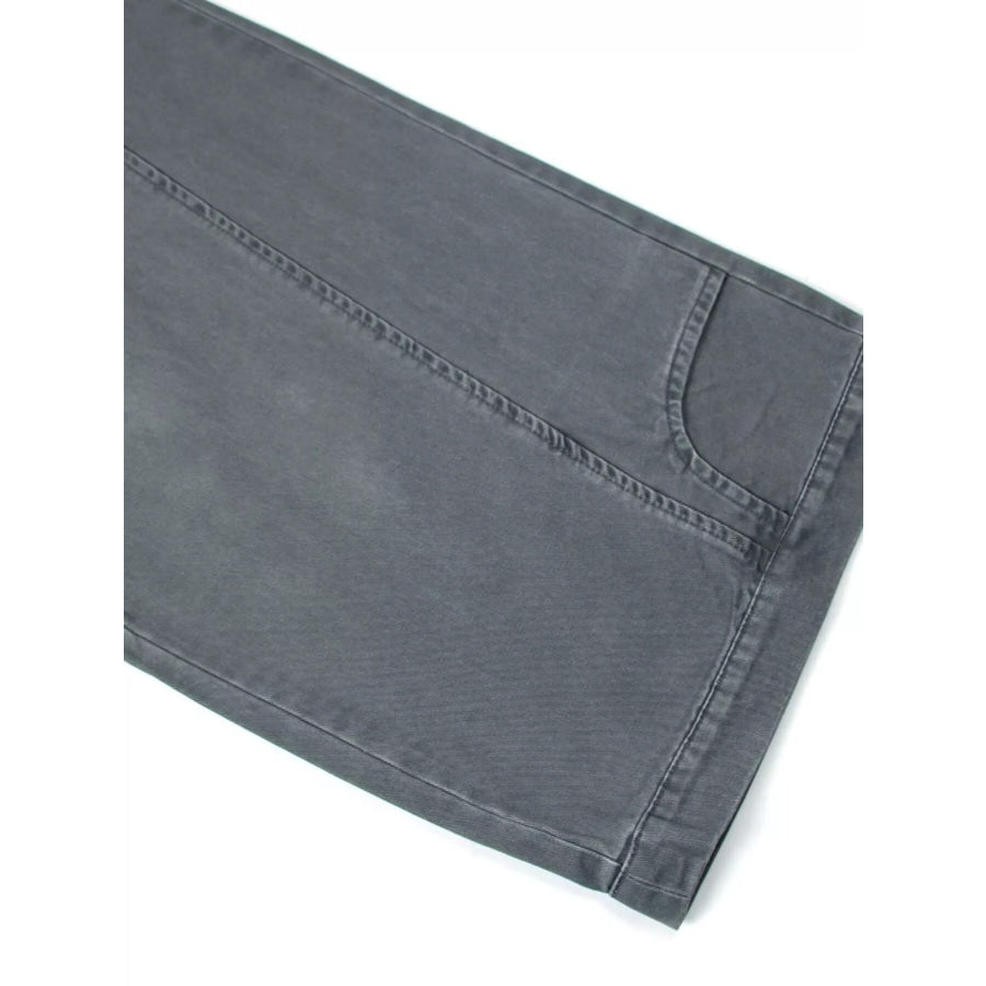 Men’s Wide Leg Pleated Pants Apparel and Accessories
