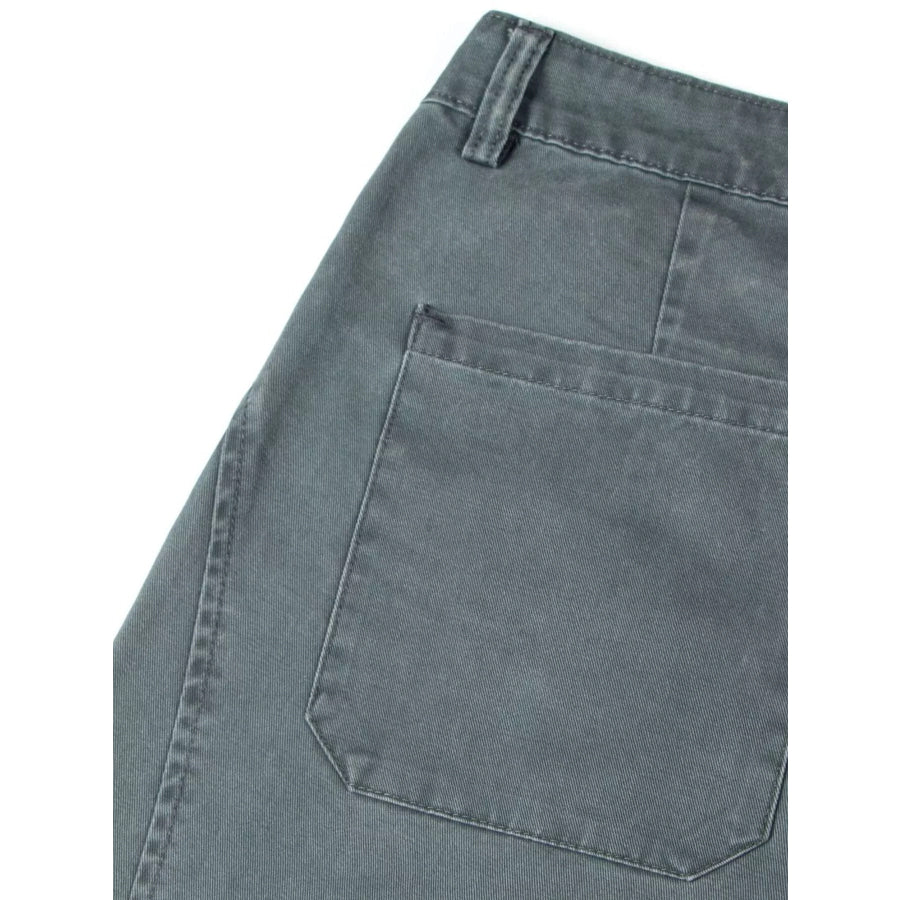 Men’s Wide Leg Pleated Pants Apparel and Accessories