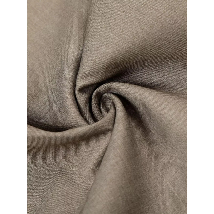 Men’s Wide Leg Pleated Pants Apparel and Accessories