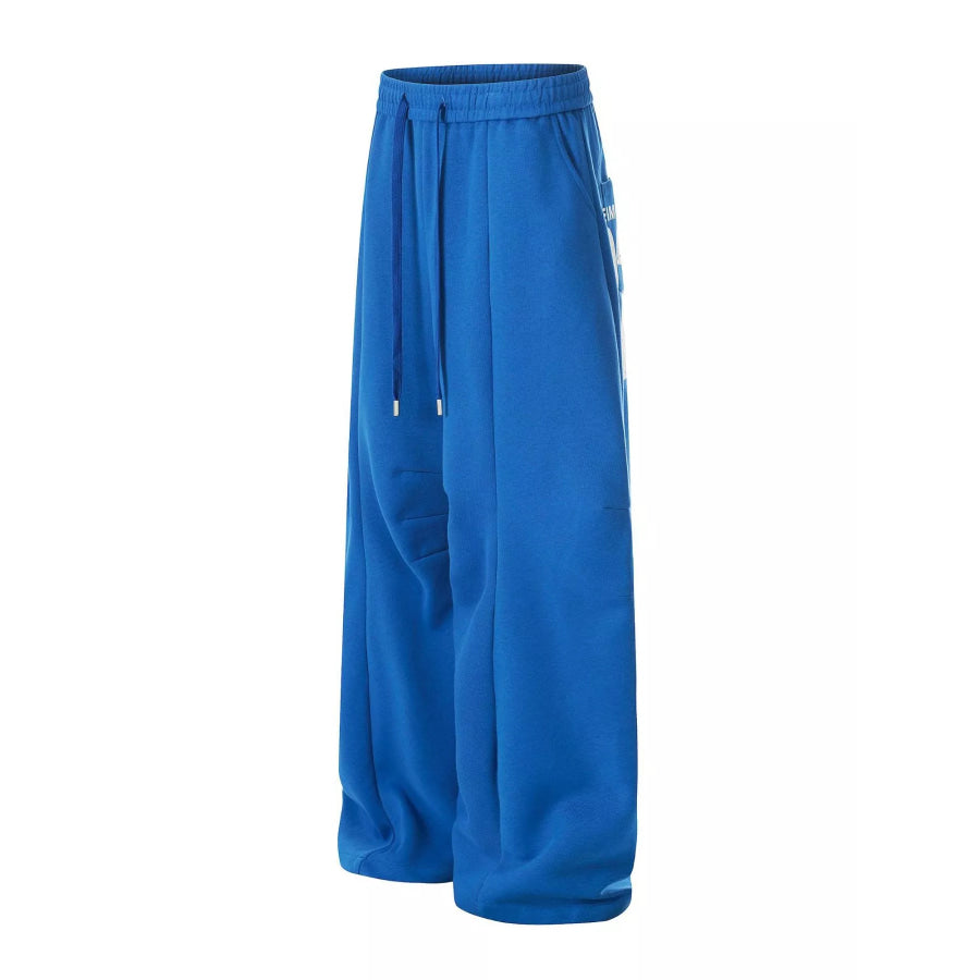 Men’s Wide-Leg Streetwear Sweatpants Apparel and Accessories