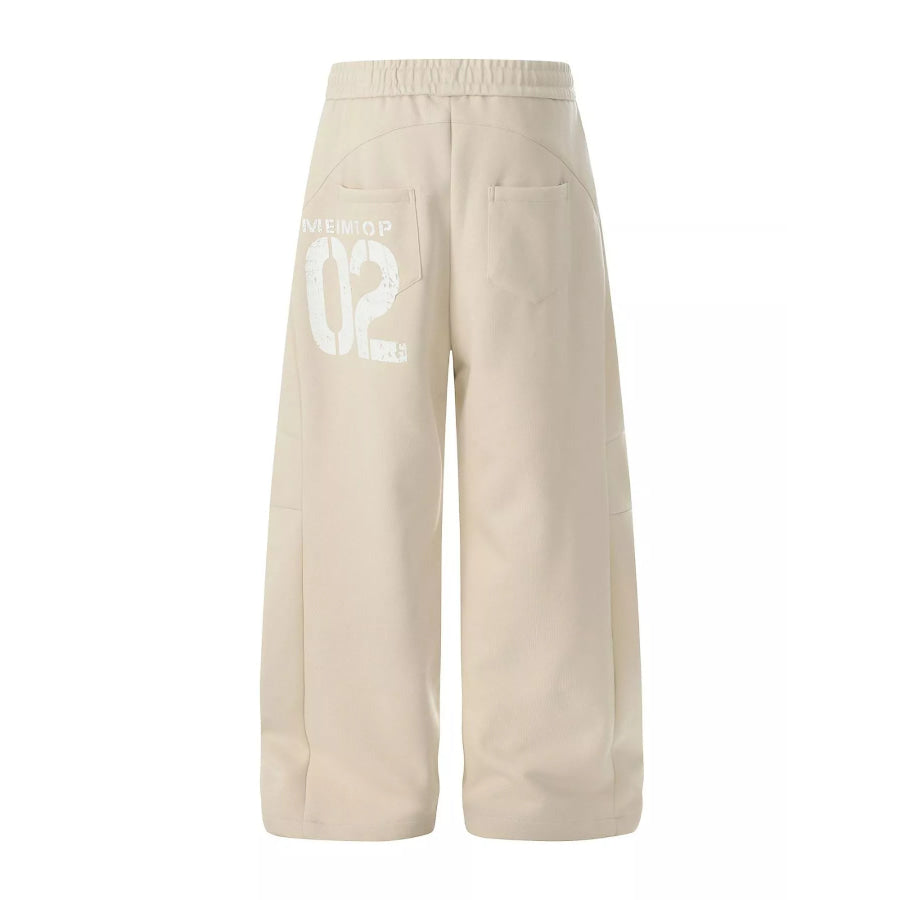 Men’s Wide-Leg Streetwear Sweatpants Apparel and Accessories
